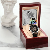 Load image into Gallery viewer, To My Father - Openwork Watch
