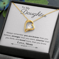 Load image into Gallery viewer, To My Daughter - Forever Love Necklace
